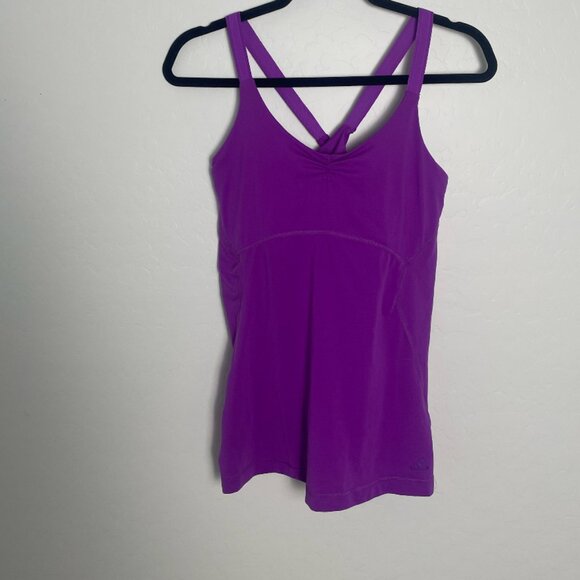 Sports Running Athletic Cross Tank Gym Girly Workout Casual Feminine Blouse Top - Picture 3 of 7